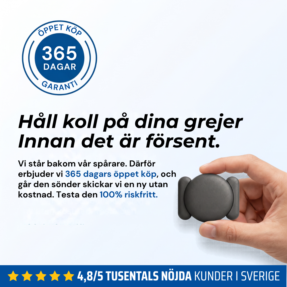 MagTracker™ 2026 Med Uppgraderad Batteritid (1 år)
